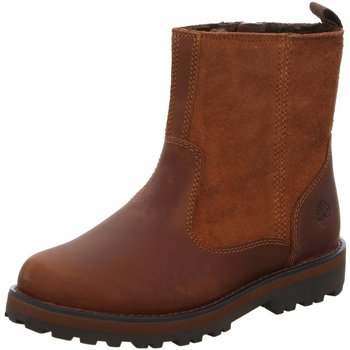 Chaussures Garçon Bottes Timberland  Marron