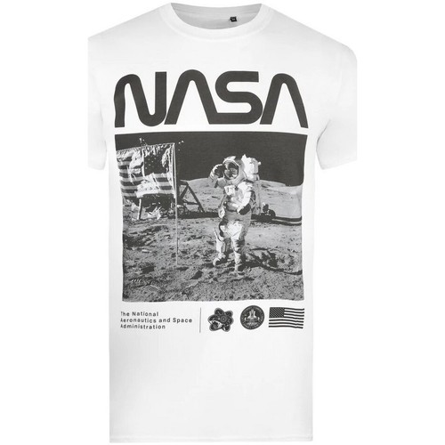 Vêtements Homme T-shirts manches longues Nasa Salute Blanc