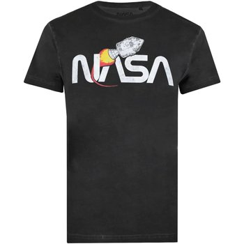 Vêtements Homme T-shirts manches longues Nasa TV109 Noir