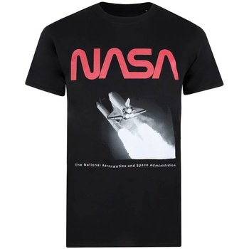 Vêtements Homme T-shirts manches longues Nasa TV133 Noir