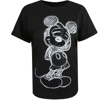 Vêtements Femme T-shirts manches longues Disney Shy Noir