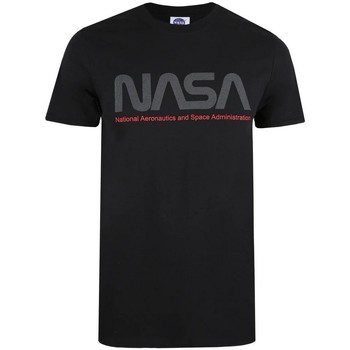 Vêtements Homme T-shirts manches longues Nasa TV363 Noir