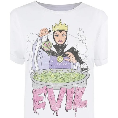 Vêtements Femme T-shirts manches longues Snow White And The Seven Dwarfs TV840 Blanc