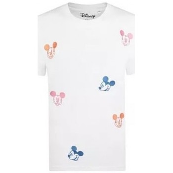 Vêtements Femme T-shirts manches longues Disney TV1332 Blanc