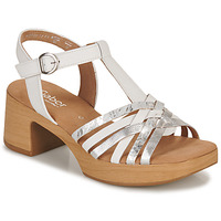 Chaussures Femme Sandales et Nu-pieds Gabor 2272351 Blanc / Argenté