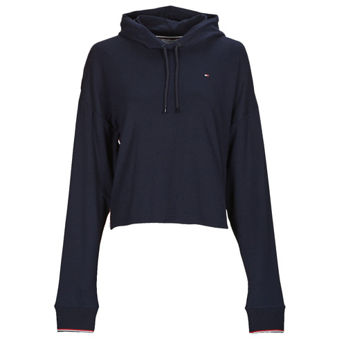 Vêtements Femme Sweats Tommy Hilfiger CROPPED HOODIE Marine