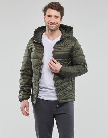 Vêtements Homme Doudounes Jack & Jones JJEHERO PUFFER HOOD Kaki