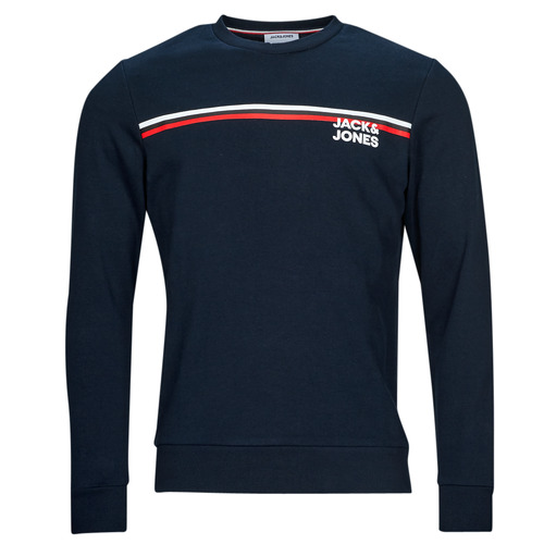 Vêtements Homme Sweats Jack & Jones JJATLAS SWEAT CREW NECK Marine