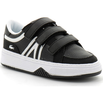 Chaussures Enfant Baskets mode Lacoste Basket à scratch pour enfant L001 Noir