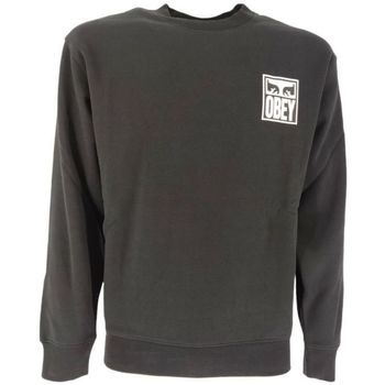 Obey Pull  Eyes Icon Crew Homme Black