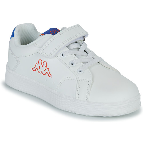 Chaussures Enfant Baskets basses Kappa ADENIS KID EV Blanc / Bleu