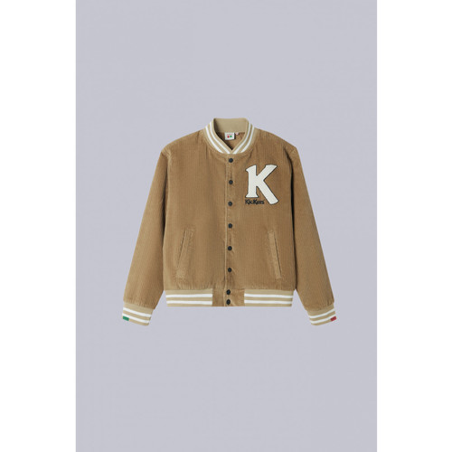 Vêtements Vestes Kickers Upcykick Big K Beige