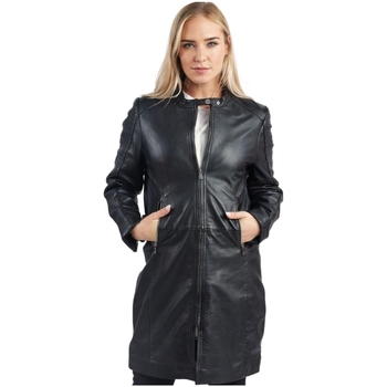 Vêtements Femme Trenchs Redskins Veste Trench  Ref 57973 BLAA black Noir