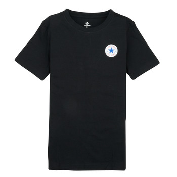 Vêtements Garçon T-shirts manches courtes Converse SS PRINTED CTP TEE Noir