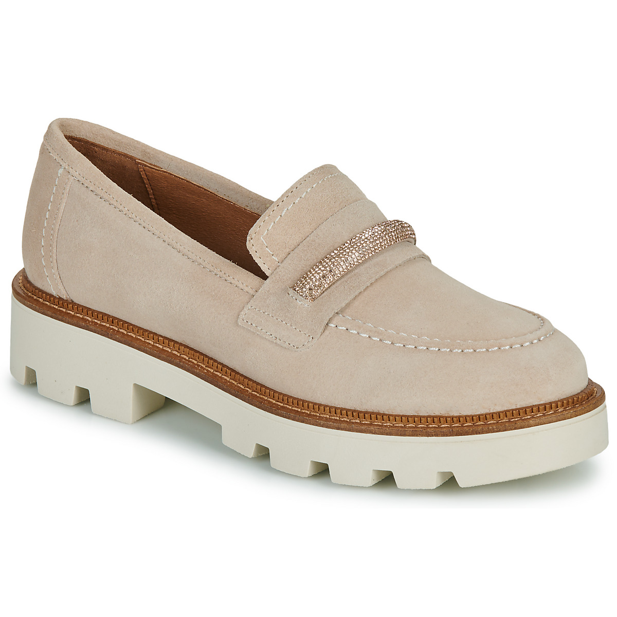 Chaussures Femme Mocassins Sweet Lemon TRELY Beige