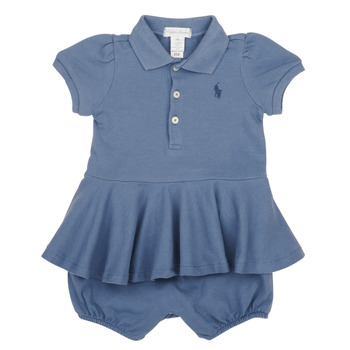 Polo Ralph Lauren SS PEPLUM BU-ONE PIECE-SHORTALL