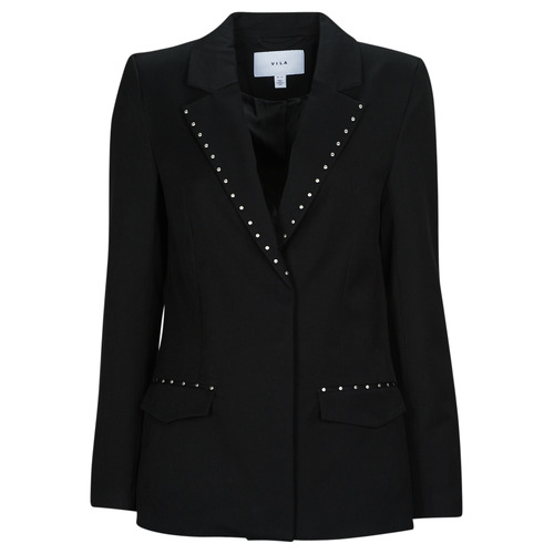 Vêtements Femme Vestes / Blazers Vila VISANDIE Noir