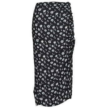 Vêtements Femme Jupes Desigual FAL_ZURY Noir / Blanc