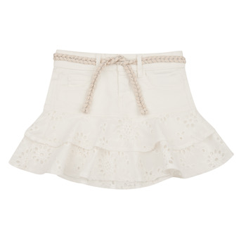 Vêtements Fille Jupes Desigual SKIRT_DALILA Blanc