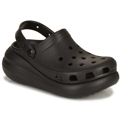 Chaussures Femme Sabots Crocs CLASSIC CRUSH CLOG Noir