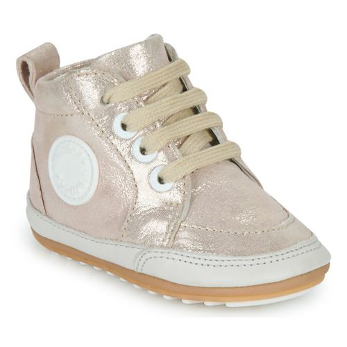 Chaussures Fille Baskets montantes Robeez MIGO Or