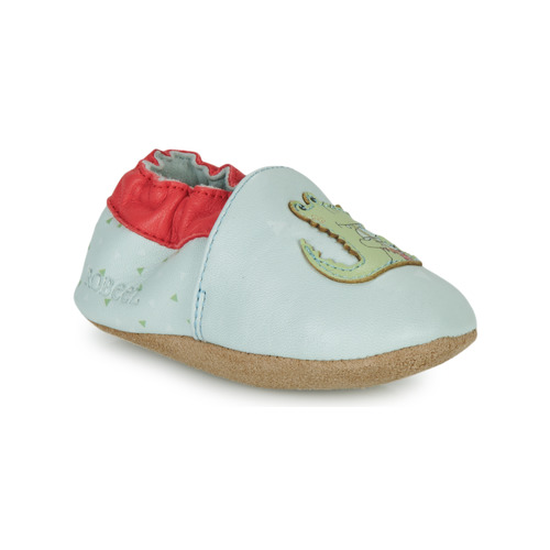 Chaussures Enfant Chaussons Robeez RELAX CROCO Bleu