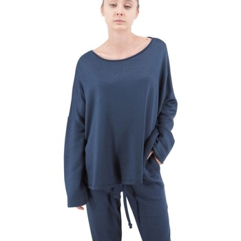 Vêtements Femme Pulls Soho-T Maxi pull  col rond en viscose Bleu