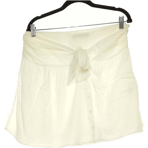 Vêtements Femme Jupes 2two jupe courte  40 - T3 - L Blanc Blanc