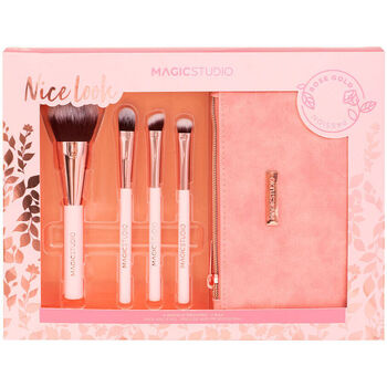 Beauté Pinceaux Magic Studio Rose Gold Brushes Coffret 