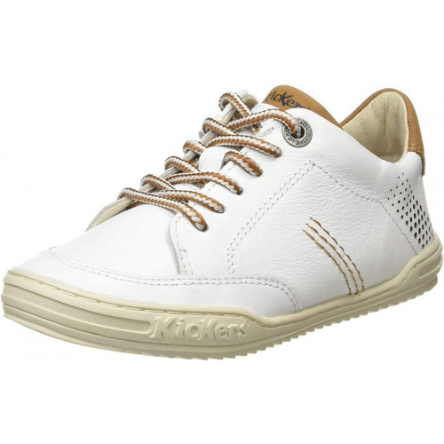 Chaussures Garçon Baskets mode Kickers Joua, Baskets Blanc