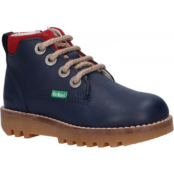 Chaussures Garçon Boots Kickers Newnobo marine, Bottine Garçon Bleu