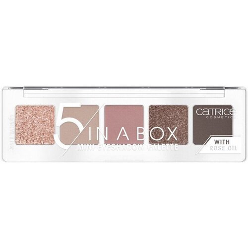 Beauté Femme Palettes maquillage yeux Catrice Mini Palette Fards à Paupières 5 In A Box Rose