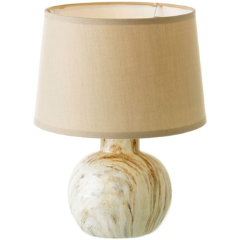 Maison & Déco Lampes à poser Unimasa Lampe en céramique 28 cm Beige