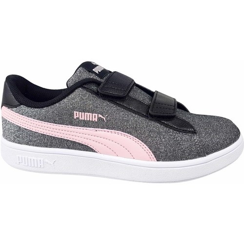 Chaussures Enfant Baskets basses Puma Smash V2 Glitz Glam V PS Gris