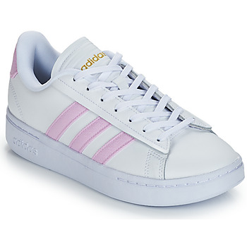 Chaussures Femme Baskets basses Adidas Sportswear GRAND COURT ALPHA Blanc / Rose