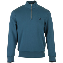 Vêtements Homme Sweats Fred Perry Half Zip Sweatshirt Bleu