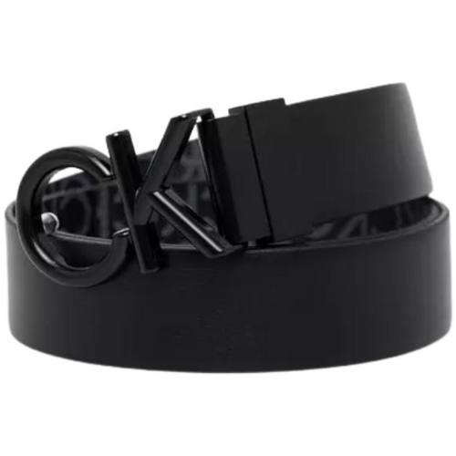 Accessoires textile Homme Ceintures Calvin Klein Jeans Ceinture reversible homme  Ref 58425 01R Noir Noir