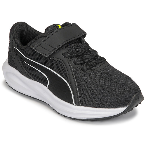 Chaussures Garçon Baskets basses Puma PS TWITCH RUNNER AC Noir / Blanc