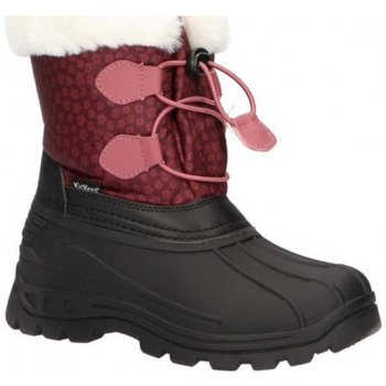 Chaussures Fille Boots Kickers fourré Bordeaux