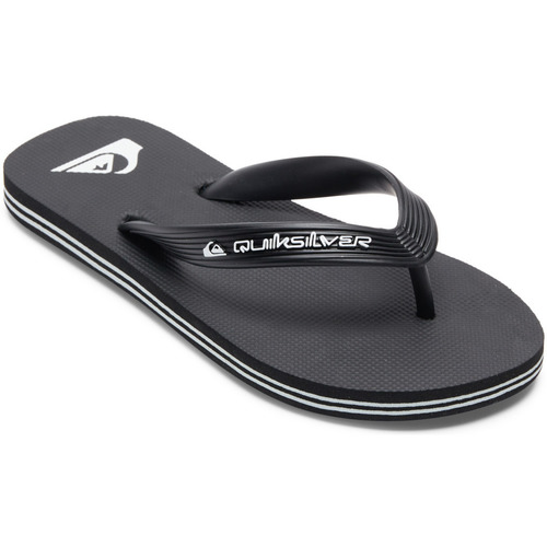 Chaussures Garçon Tongs Quiksilver Molokai Core Noir