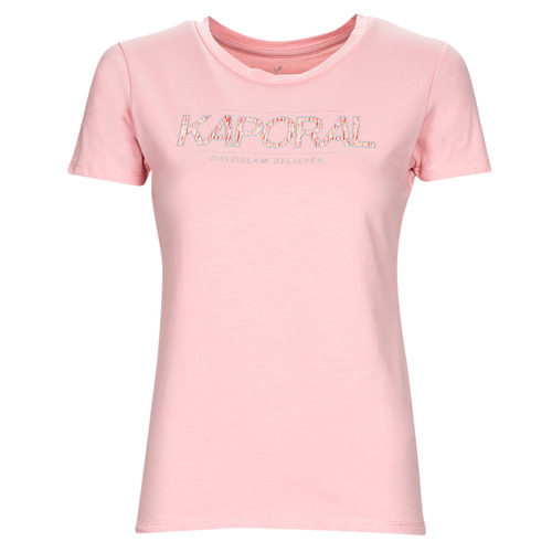 Vêtements Femme T-shirts manches courtes Kaporal JALL ESSENTIEL Rose