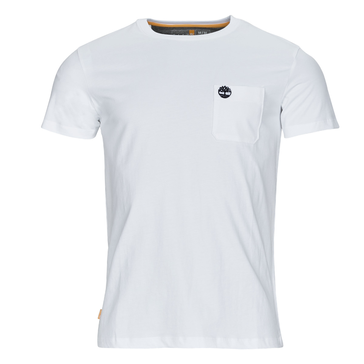 Vêtements Homme T-shirts manches courtes Timberland SS DUNSTAN RIVER POCKET TEE SLIM Blanc