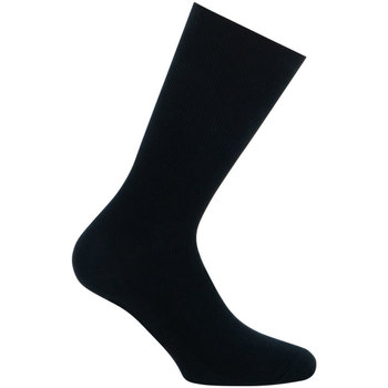 Sous-vêtements Homme Chaussettes Eminence Chaussettes mi-hautes Coton Peigné homme Fait en France Noir