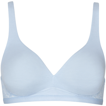 Sous-vêtements Femme Triangles / Sans armatures Lisca Soutien-gorge préformé sans armatures Smooth  Cheek Bleu