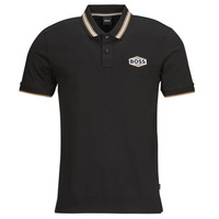 Vêtements Homme Polos manches courtes BOSS PARLAY 194 Noir