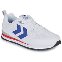 Chaussures Homme Baskets basses hummel MONACO 86 PERFORATED Blanc / Bleu / Rouge