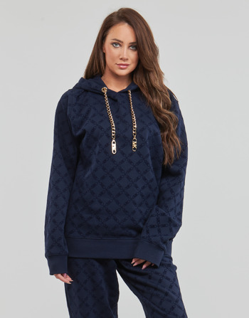 Vêtements Femme Sweats MICHAEL Michael Kors EMPIRE UNISEX HOODIE Marine