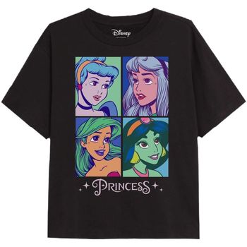 Vêtements Fille T-shirts manches longues Disney TV1973 Noir