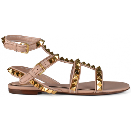 Chaussures Femme Sandales et Nu-pieds Valentino Sandales Rockstud Rose