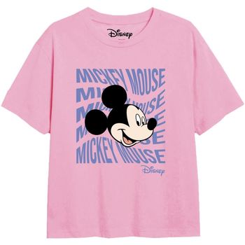 Vêtements Fille T-shirts manches longues Disney TV2014 Rouge